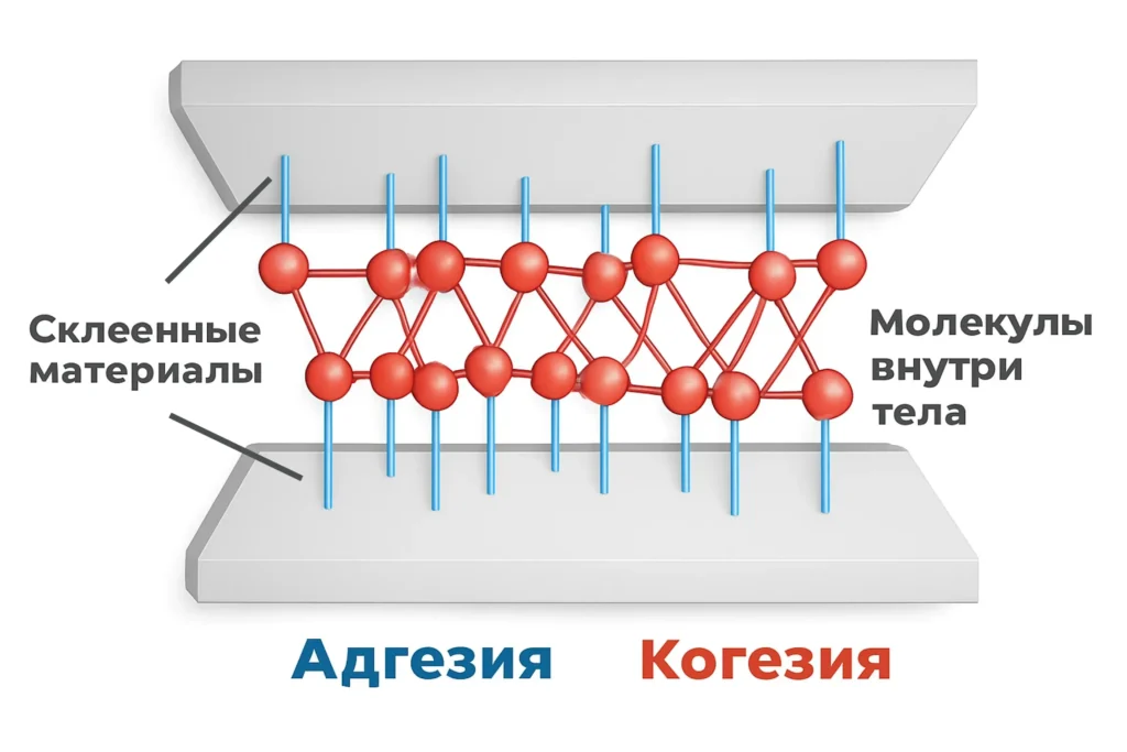 Когезия и адгезия