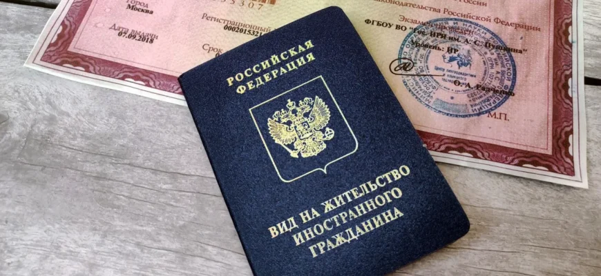 Вид на жительство. Почему "вид", а не «план» и не «разрешение»?