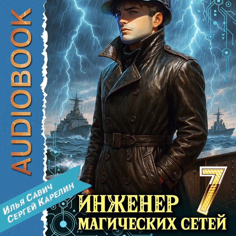 Обложка книги из цикла «Инженер магических сетей» Сергея Карелина и Ильи Савича