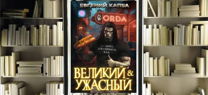 Обложка книги из цикла «Великий и ужасный» Евгения Капба