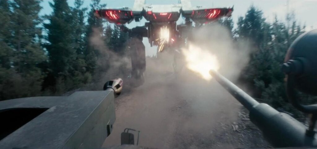 Кадр из к/ф "Военная машина» (англ. War Machine), 2026 г.